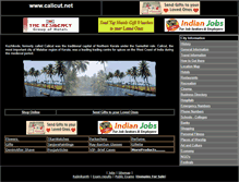 Tablet Screenshot of calicut.net